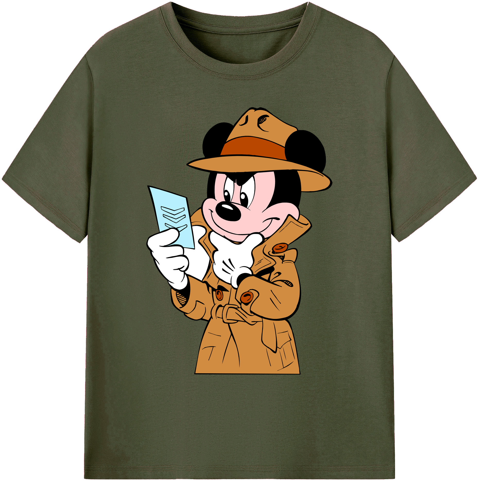 ミッキーマウス Mickey Mouse 綿100％ メンズ半袖Tシャツ｜肌触りやわらか＆通気性